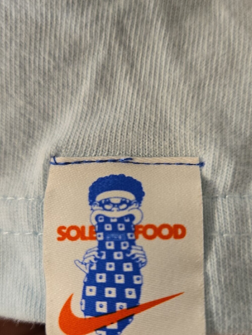 Nike Max 90 T-Cooking With Sole Shirt (Blue) - L - Picture 3 of 5